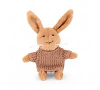 Mini Peluche Lenny Le Lapin Marron TU
