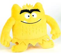 Mini peluche Monstre Jaune