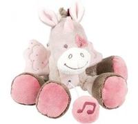 Mini peluche musicale jade la licorne lili, jade & nina - nattou G