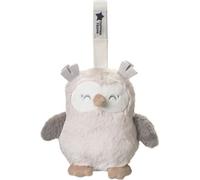 Mini Peluche - TOMMEE TIPPEE - Ollie La Chouette - Aide au sommeil nomade - 6 sons - Rechargeable par USB - Lavable en machine