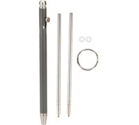 Mini Pen Pure Titanium EDC Portable Porte-clés Signe Bille Instrumentgray Ecriture
