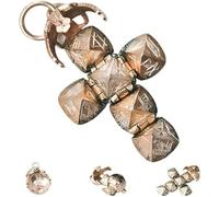 Mini pendentif maçonnique en forme de sphère transformatrice, un symbole portable d'héritage fraternel, petit accessoire vintage, pendentif d'amitié amusant pour frère, amis