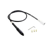 Mini perceuse à arbre flexible de 107 cm compatible avec les outils rotatifs Dremel, avec 3 pinces de serrage de 3,2/2,3/1,5 mm