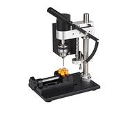 Mini perceuse à banc électrique Kit de support de presse 8000 tr/min 7 vitesses vitesse Variable perceuse de paillasse perceuse précise bricolage forage Bricolage pour débutants(Luxury Version)