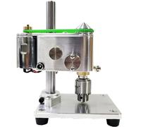 Mini Perceuse à Colonne de Table, Machine de Perçage de Précision pour Horlogerie avec Mandrin de 0.3-4mm - Micro Perceuse de Bureau à Vitesse Variable pour PCB, Bijoux, Artisanat & Montres Standard