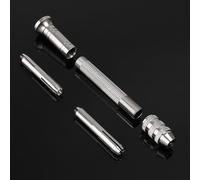 Mini perceuse manuelle avec mandrin de 0,3 à 3,2 mm en alliage d'aluminium, outil de bricolage pour bois, plastique, caoutchouc, modélisme, 1 ou 11 pièces (lot de 11)