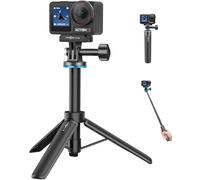 Mini perche à selfie 51 cm pour DJI Osmo Action 5 Pro/4/3, Pocket 4/3, toutes les GoPro, AKASO EK7000 et autres caméras d'action, trépied de bureau 2 en 1 avec adaptateur magnétique à dégagement