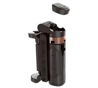 Mini perche à selfie avec télécommande, trépied extensible de 40 cm en alliage, format de poche pour vlogging et photographie, rotation à 360°, support portable pour streaming en direct, noir