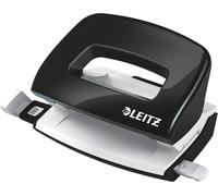 Mini-Perforateur, 10 Feuilles, Réglette De Guidage Avec Marquages Des Formats, Métal, Wow, 50601095 - Noir