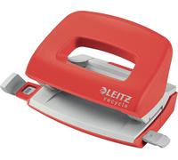 Mini Perforatrice,Capacité 10 Feuilles A4,100% Recyclable,Acier & Plastique Recyclé,Compensée En Co2,Eco-Responsable,Gamme Nexxt Recycle,Coloris Rouge,50100025