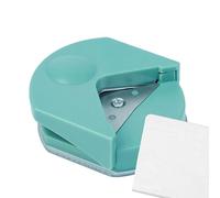 Mini perforatrice d'angle - Mini perforatrice d'angle portable - Pour travaux manuels, papier, découpeur d'angle, coupe-rayon, perforatrice de papier, scrapbooking - Pour cartes photo - Bleu