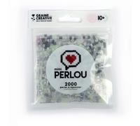 Mini Perlou Sachet De 4 Couleurs Gris Phospho Transparent