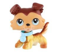 Mini Pet Shop Jouets pour animaux, Collie, teckel, cocker, chat, dogue allemand, chaton, husky et autres animaux de compagnie pour LPS, avec accessoires mignons, petit jouet à collectionner (colley