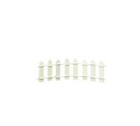Mini petite clôture 100 pièces Pour Les Jardins,Les Pots De Fleurs | Micro-paysage clôture en bois clôture décoration jardinage aménagement paysager ornements(Beige)