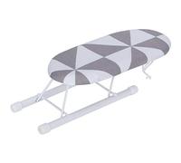 Mini Petite Table Planche à Repasser, Table à Repasser Pliante avec Housse en Coton Table Repassage Voyage Portable Peu Encombrante Manchettes Colliers pour Maison Appartement Condo(Carré de la mode)