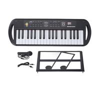 Mini piano pour le matériel 64.5x21.5x4.7cm d'ABS de débutants d'enfants Clavier électronique portatif de piano 37 clés 200 chansons de démo 200 tons rythme