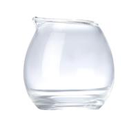 Mini Pichet à Lait en Verre 20ml, Verseur pour Sauce | Finition Soignée, Usage Multifonction, Service à Table Familial, Format Compact pour Crème, Miel et Condiments