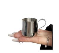 Mini pichet à mousse de lait for café, 12,5/30 ml, en acier inoxydable, accessoire for latte art(2)