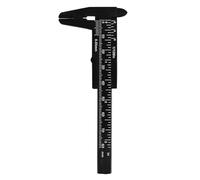 Mini Pied À Coulisse Numérique En Plastique De 80mm, Cadran En Fiber De Carbone, Vernier, Jauge, Pachomètre, Micromètre Numérique, Outils De Mesure Mesures Précision(Black)