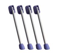 Mini pieds de bureau pliants pour tables d'ordinateur portable avec vis de montage - Parfaits pour les projets de bricolage à domicile et les solutions peu encombrantes Violet 33 cm