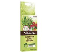 Mini pieges jaunes pour plantes de la maison et balconniere G