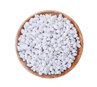 Mini Pierre Blanches 6-9mm Pierres Décoratives Petit Gravier Blanc Galets Blancs Naturels pour Remplissage de Vase,Pots de Fleurs, Aquariums, Jardin