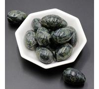 Mini Pierre ?Uf D'oiseau,Cristal De Guérison,Boule De Pierres Précieuses Yoni,Décoration D'intérieur,Énergie Chakra,Quartz,Spécimen De Napperon,Cadeaux De Pâques,20x30mm - Type Bird Seed Stone 1pcs