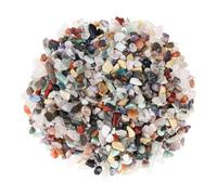 Mini Pierres mélangées Pierres polies de Cristal, 500 g Pierre Pierres mélangées Naturel, Chips écrasé Pierre Guérison Reiki Cristal Bijoux Décoration de la Maison