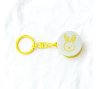 Mini pilulier coulissant avec capsule porte-clés - Design symbole de croix - Portable - En plastique - Support compact pour un usage quotidien et des situations d'urgence