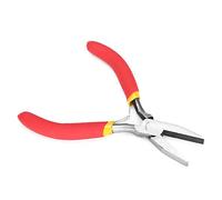 Mini Pince à Bec effilé sans Dents en Acier au Chrome Vanadium, Compacte et Légère pour Divers Câbles, Facile à Utiliser avec Poignée Ergonomique, TU,505