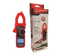 Mini pince ampèremétrique de poche Professionnel Antichoc Multimètre numérique Drakkar - SUPERSHOPE - Cat III AC 600A, écran LCD rétroéclairé, NCV et LINE, automatique, Testeur Electrique