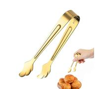 Mini Pince De Service - Contrôle Alimentaire Aile, Pince À Sucre Acier, Accessoire Cuisine 10,5 Cm, Petite Métal | Pour Buffet Mariage Bar & Restaurant