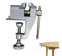 Mini pince de table - Place de banc portable avec rotation à 360 degrés | Petite serrure de table pour boîte à bijoux, pince de table pour poncer, molaire, détails, fourrage de bijoux,