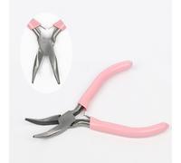 Mini Pince Diagonale En Métal Rose Durable,5 Styles,Coupe-Nez À Aiguille Ronde Courbée,Pince Isolée Pour Perles Artisanales Pour Bijoux À Bricoler Soi-Même - Type 5