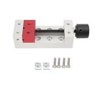 Mini pince plate en aluminium de 50 mm, étau de table pour perceuse, outil de précision usiné CNC avec surface polie, pince de fixation pour les projets de travail du bois et des