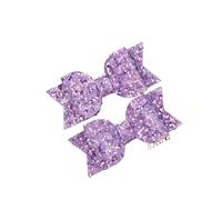 Mini pinces à cheveux avec nœuds paillettes de 6cm, faites la main, épingles mignonnes, Barrettes quotidiennes, Accessoires couvre-chef, 4 pièces/ensemble pour Cheveux(Color 9)