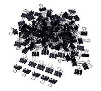 Mini Pinces à Dessin de Papier Binder Clips en métal, 2 * 60 Pièces (15mm)