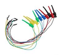 Mini pinces de test pour platine d'expérimentation et fils de démarrage | Design souple et flexible, pour Arduino pour Raspberry Pi DIY Electronique Prototypage et test en laboratoire (pour mini pince