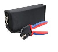 Mini-pinces YM-58BS for sertissage de fils à cliquet, for bornes de tubes XH2.54/2.54/2.8/4.8/6.3/non isolées/à virole(YM-58BS)