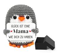Mini pingouin cadeaux pour maman, cadeaux de fête des mères, meilleur cadeau d'anniversaire pour maman, poupée pockhug pingouin, cadeau romantique pour Noël, Nouvel An, Pâques, calendrier de l'Avent