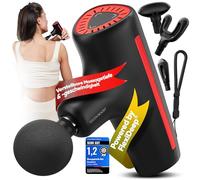 Mini pistolet de massage Note 1,2 - Profondeur de massage réglable de 5 à 10 mm (FlexiDeep) - Petit appareil de massage pour le dos, le cou, les épaules - Pistolet musculaire pour le sport et les