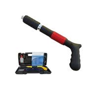 Mini-pistolets À Clous En Acier, Ensemble D'outils Riveter, Dispositif De Rainurage Fil D'ancrage Plafond Domestique 7,3 Mm For Outil Pistolet Fixation Murale Forte PéNéTration(Black)