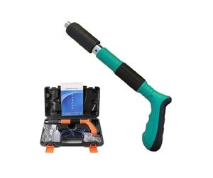 Mini-pistolets À Clous En Acier, Ensemble D'outils Riveter, Dispositif De Rainurage Fil D'ancrage Plafond Domestique 7,3 Mm For Outil Pistolet Fixation Murale Forte PéNéTration(Green)