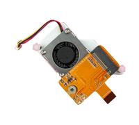 Mini Placa PCIe para M.2 NVMe SSD Integrada-FPC e Design de Correspondência Diferencial Pi5-PCIe-2230 5, com Ventilador