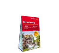 Mini plan de poche plastifié - Strasbourg | Express Map