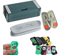 Mini-planche à doigts magnétique portable, jouet anti-stress de poche pour enfants et adultes. Idéale pour se détendre, améliorer sa concentration et réaliser des figures de finger skateboard (#8)