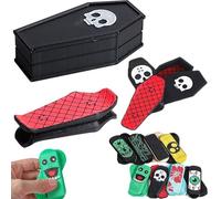 Mini-planche à doigts magnétique portable, jouet anti-stress de poche pour enfants et adultes. Idéale pour se détendre, améliorer sa concentration et réaliser des figures de finger skateboard (#6)