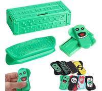 Mini-planche à doigts magnétique portable, jouet anti-stress de poche pour enfants et adultes. Idéale pour se détendre, améliorer sa concentration et réaliser des figures de finger skateboard (#5)