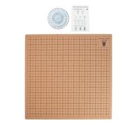 Mini planche à macramé, 20 x 20 cm, double face, portable avec grilles et épingles, création de macramé et nœuds, projet de bracelet avec instructions incluses (français non garanti)