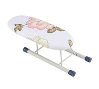 Mini Planche à Repasser Pliable avec Housse Amovible et Lavable pour Voyage, Bureau, Chambre Étudiant, Dortoir, Studio, Usage Quotidien, Repassage Rapide Col et Manche, Stable et Résistante, Suit Pour